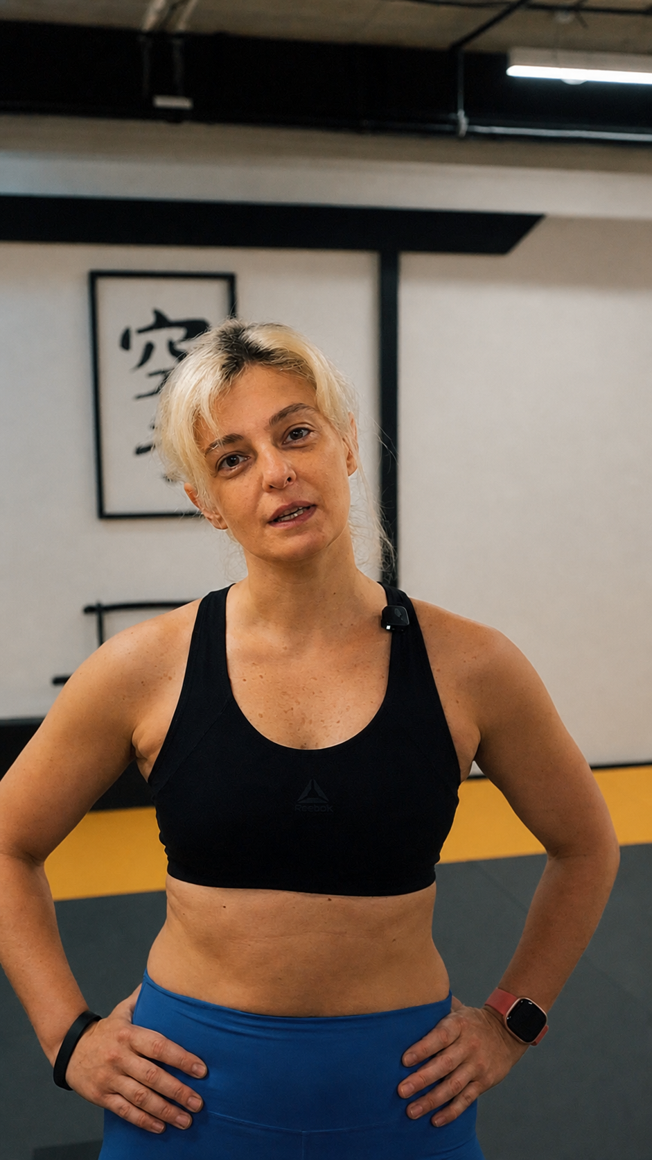 Veronika Chkadua, Power Yoga instructor at Gymnasia