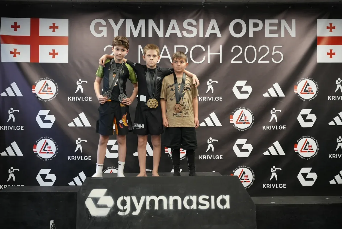 პატარა მედალოსნები Gymnasia Open-ზე, მარტი 2025.
