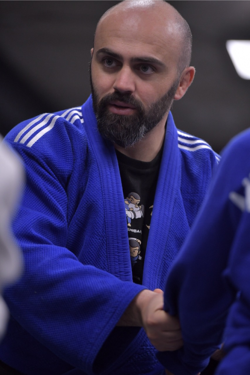 ძიუდოს წვრთნის სესია Gymnasia-ში, თბილისი