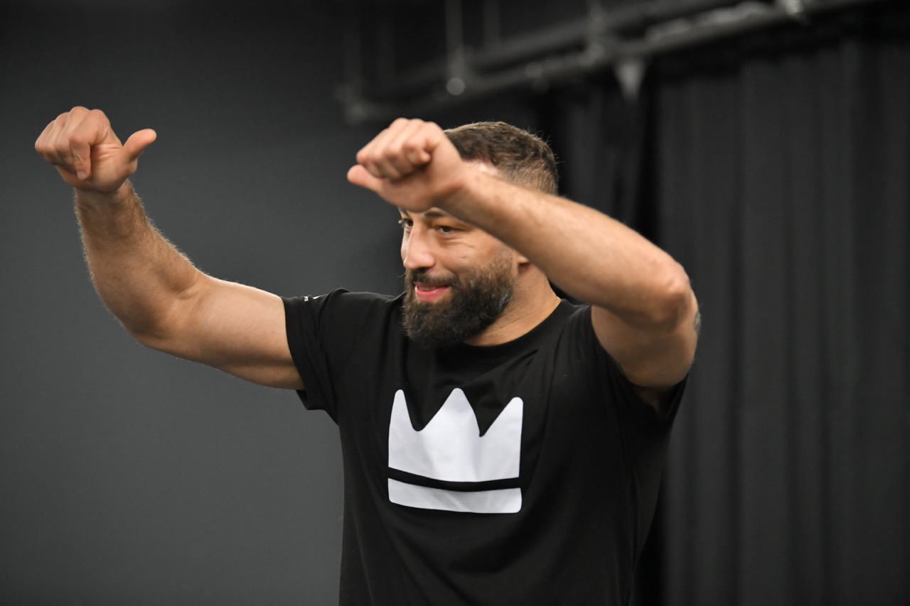 Roman Dolidze training