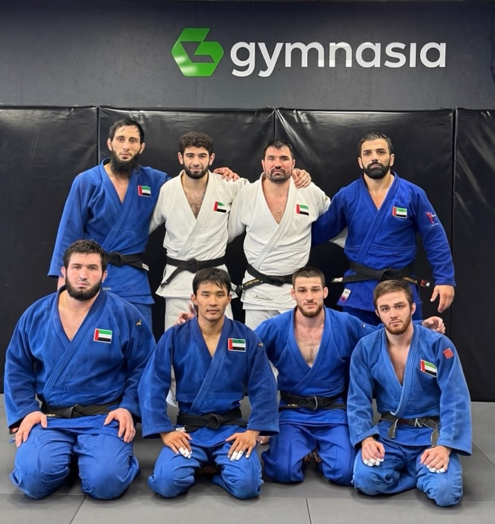 UAE National Judo Team at Gymnasia